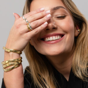 Bransoletka Soleil pozłacana - obrazek 2